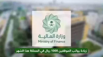 زيادة رواتب الموظفين السعوديين 1000 ريال بدء من شهر نوفمبر .. وزارة الموارد البشرية توضح الحقيقة ؟