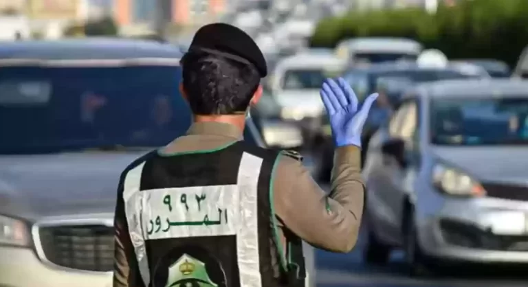 كم مخالفة التظليل في السعودية