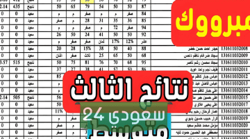 √NOW برابط مباشر√نتائج الثالث متوسط 2023 الدور الثالث نتائجنا PDF وزارة التربية العراقية