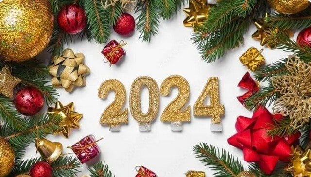 أجمل بطاقات معايدة راس السنة الميلادية 2024