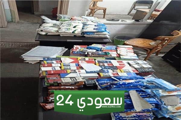 ضبط مواد غذائية مجهولة المصدر في الإسكندرية