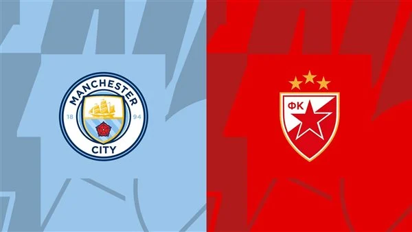 تشكيلة مانشستر سيتي ضد النجم الأحمر اليوم الأربعاء 13/12/2023 بدوري أبطال أوروبا