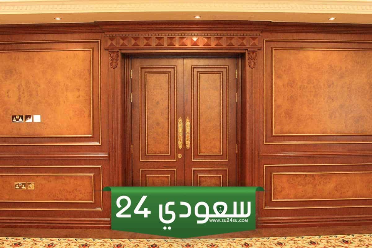 أبواب خشب خارجية