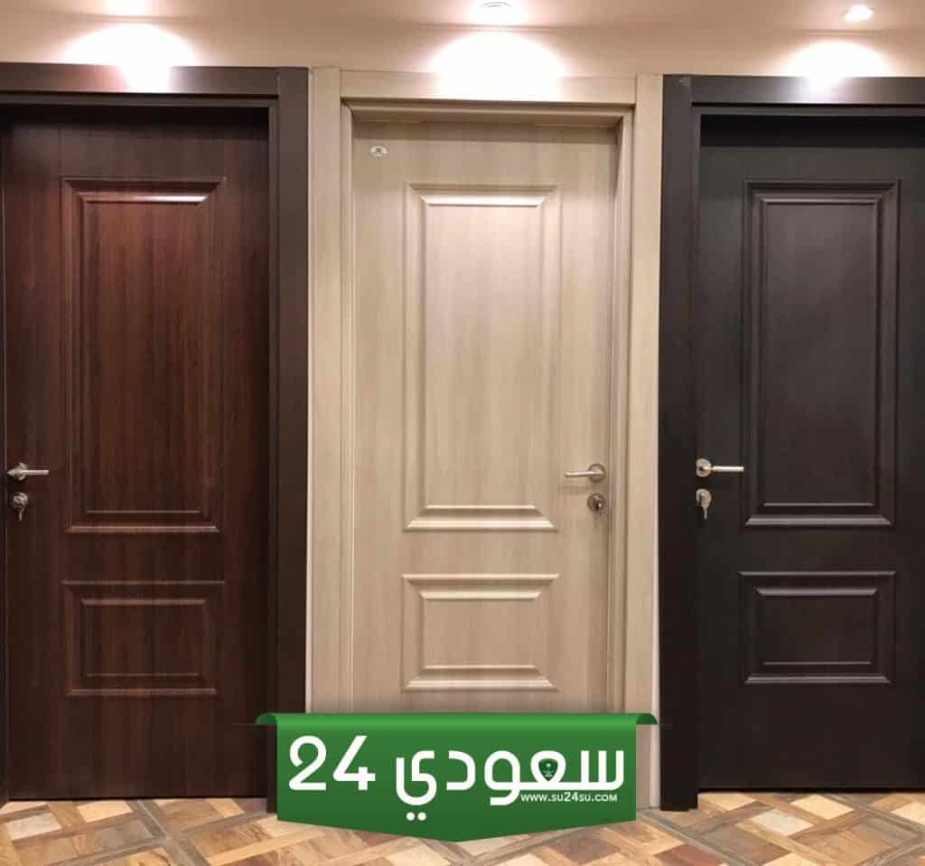 أبواب خشب خارجية