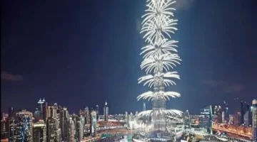 بث مباشر احتفالات راس السنة في برج خليفة 2024 شاهد الآن
