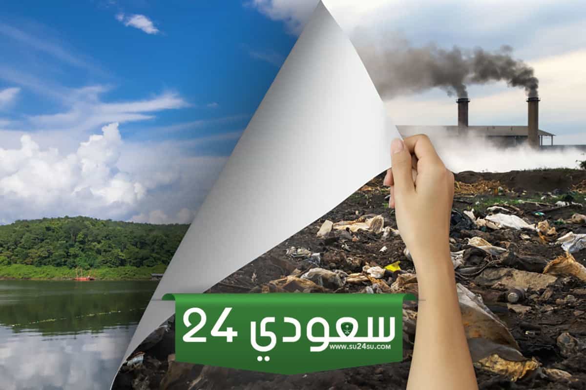 بحث عن التلوث البيئي