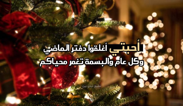بطاقات تهنئة بالعام الجديد 6 بطاقات تهنئة بالعام الجديد 5
