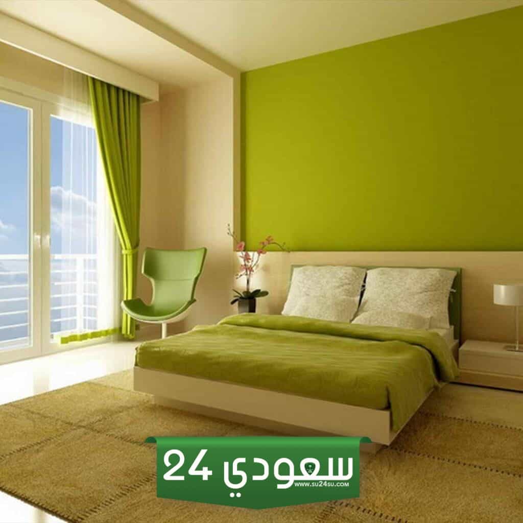 كتالوج الوان حوائط غرف النوم