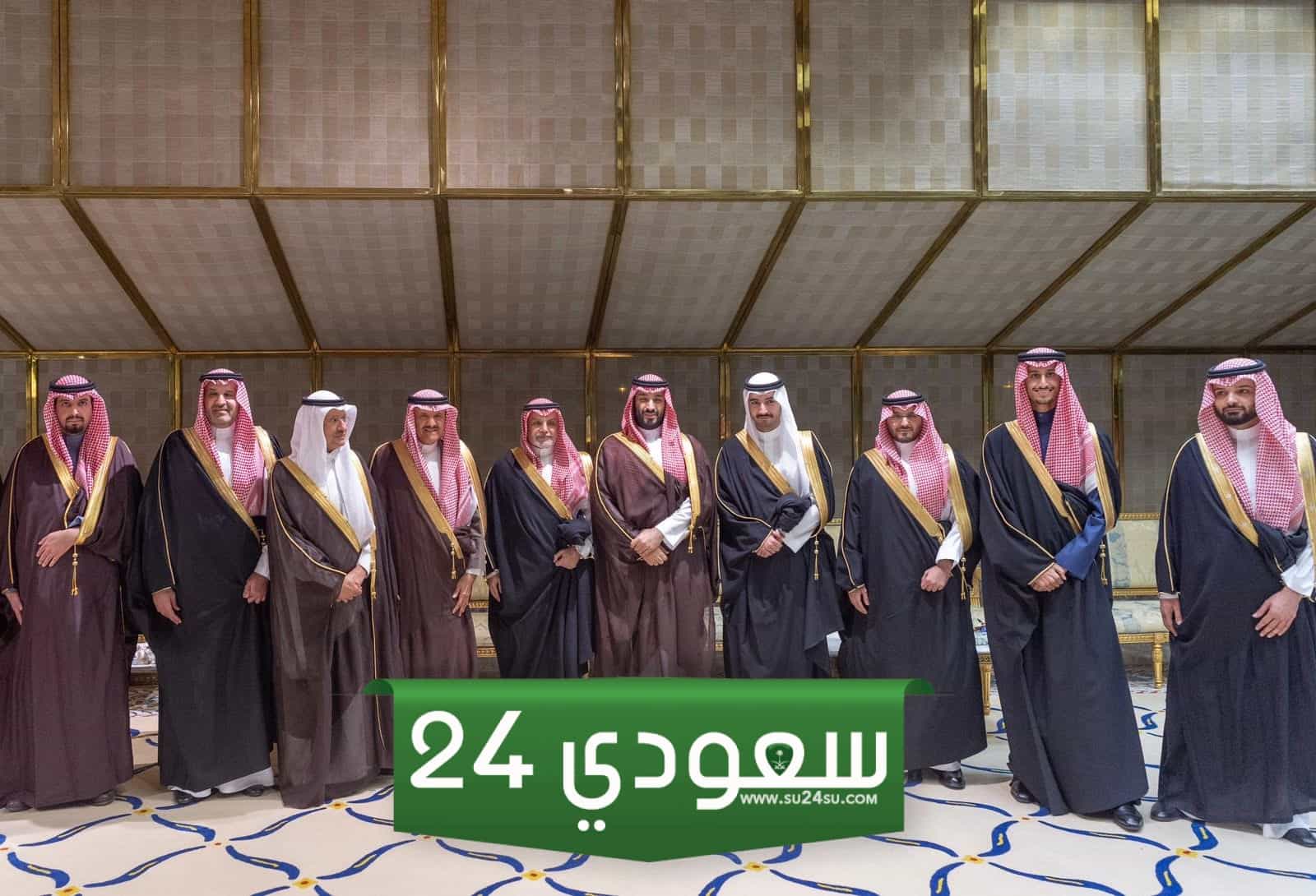 محمد بن سلمان في حفل الزفاف