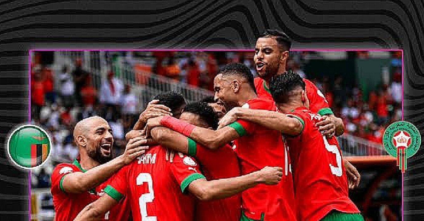بث مباشر مباراة المغرب وزامبيا كأس أفريقيا