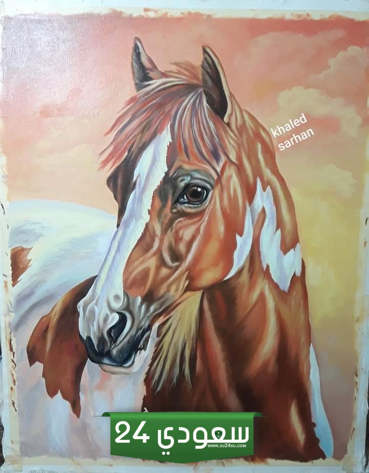 رسم بالالوان الزيتية