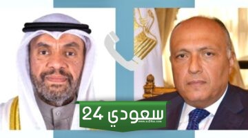 سامح شكري يهنئ وزير خارجية الكويت بتولي المنصب