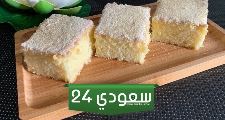 طريقة عمل كيكة السميد، لذيذة وسهلة التحضير