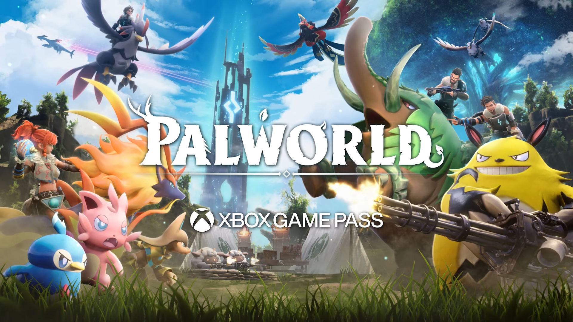 لعبة Palworld باتت أكثر لعبة شعبية على Xbox Game Pass