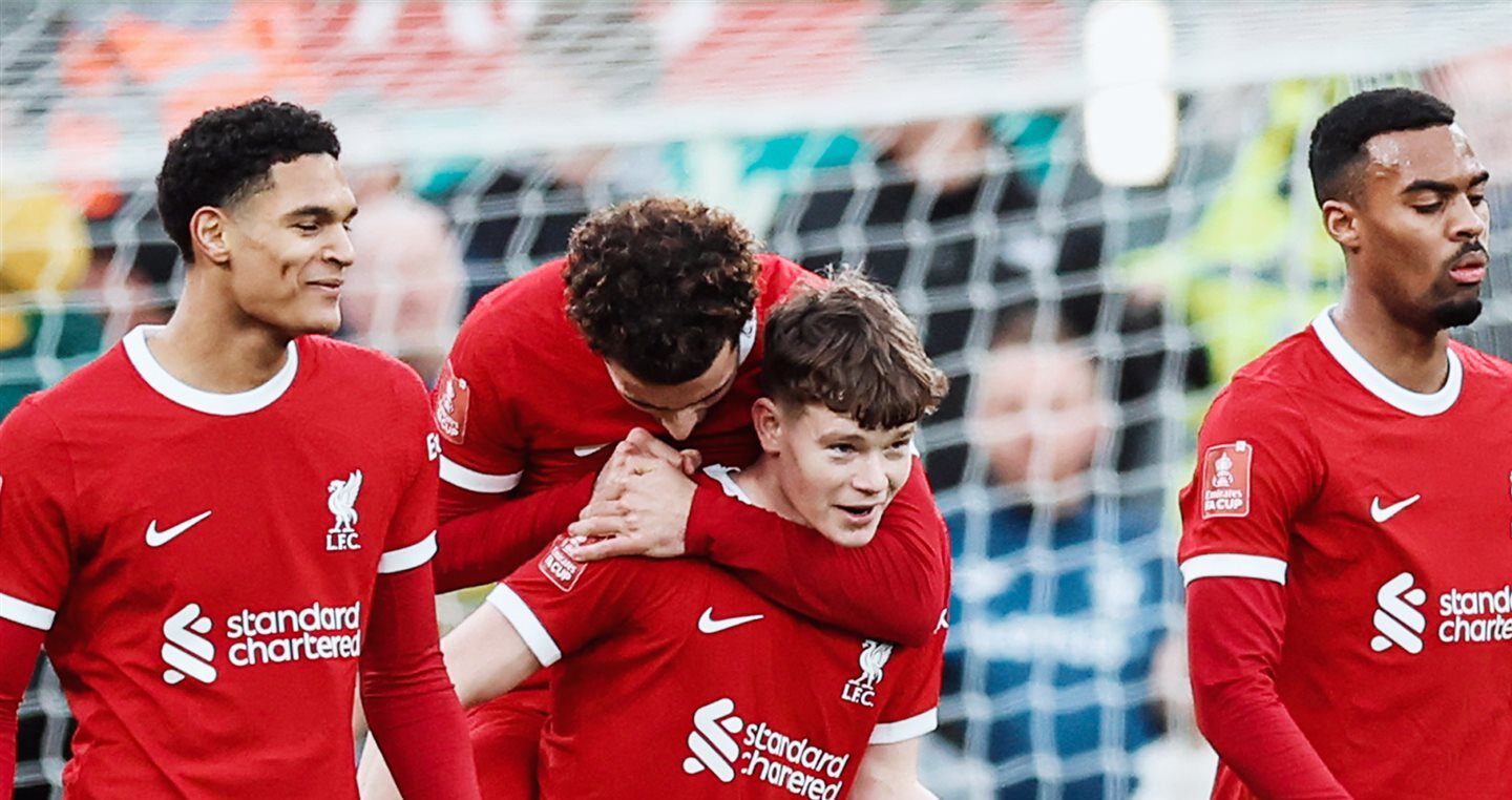 ليفربول يضرب نوريتش سيتي 5-2 ويصعد لثمن نهائي كأس الاتحاد الإنجليزي