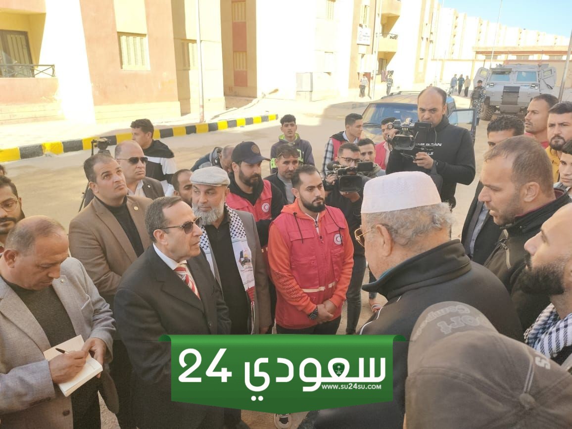 محافظ شمال سيناء يفتتح عمارتين
