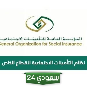 نظام التأمينات الاجتماعية للقطاع الخاص