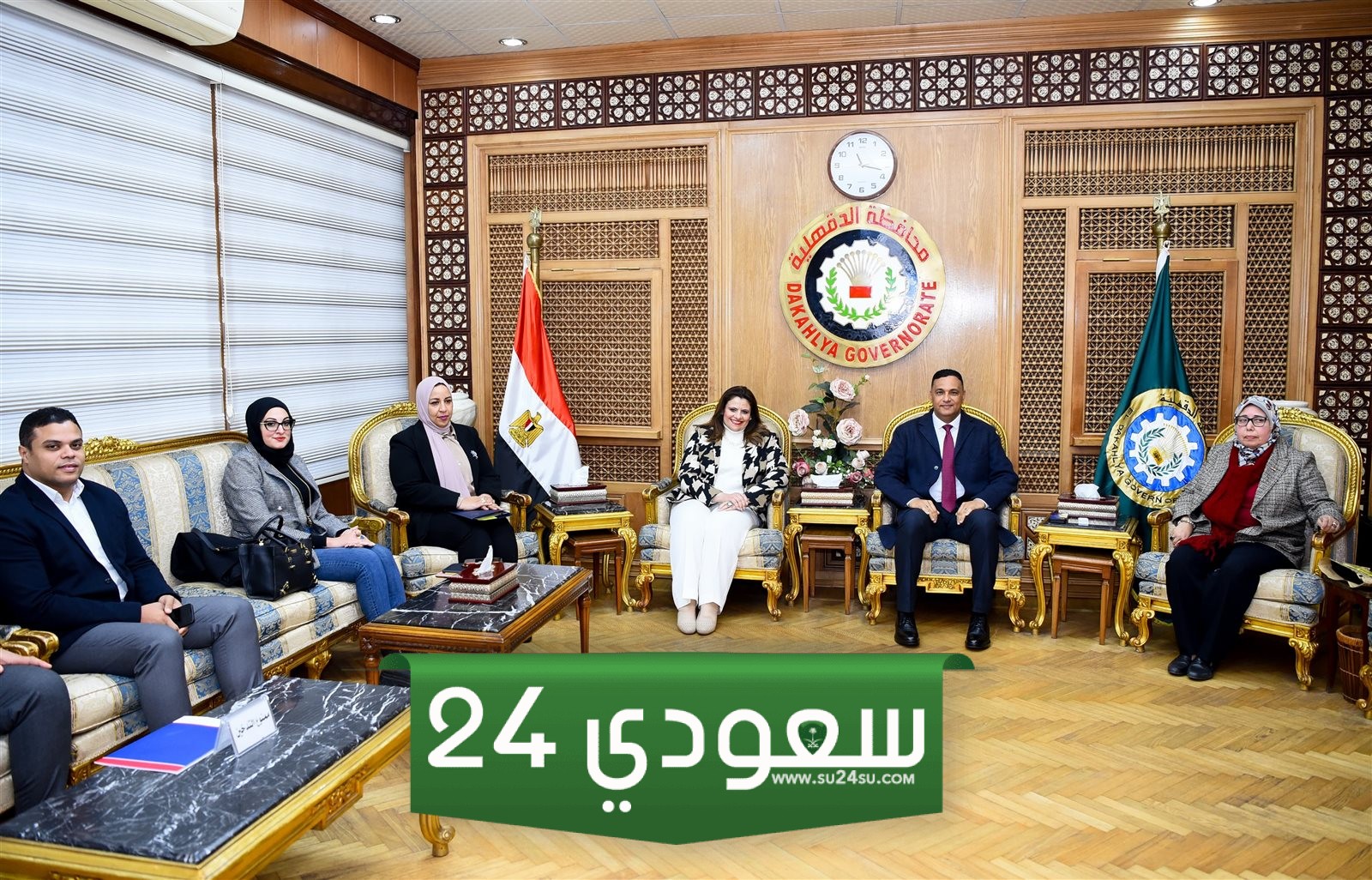 وزيرة الهجرة في لقاء جماهيري