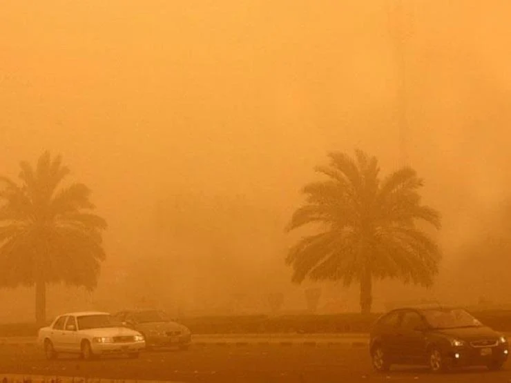 دعاء الريح والغبار مكتوب