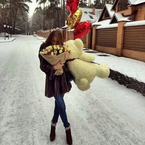 صور الدببة في عيد الحب 12