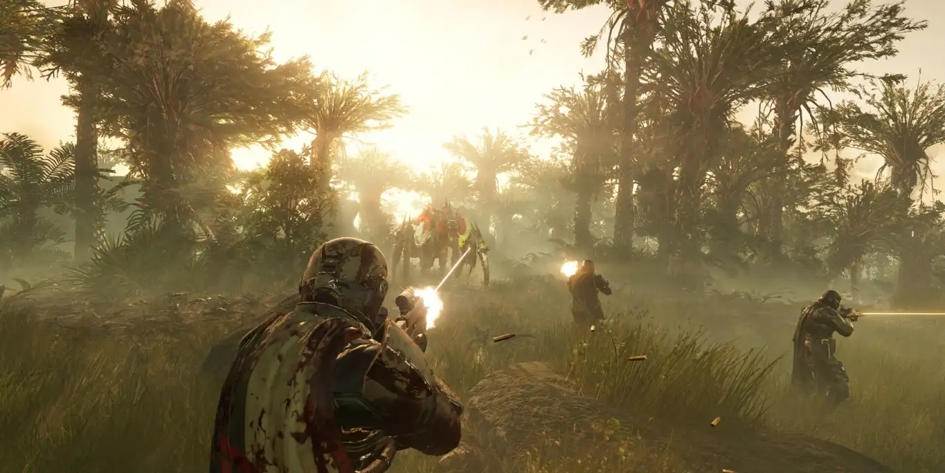 لعبة Helldivers 2 تقترب من 200 ألف