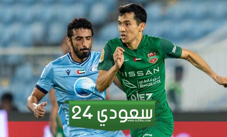 مباراة شباب الأهلي وبني ياس