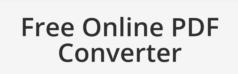 موقع مجاني لتحويل ملفات PDF على الإنترنت