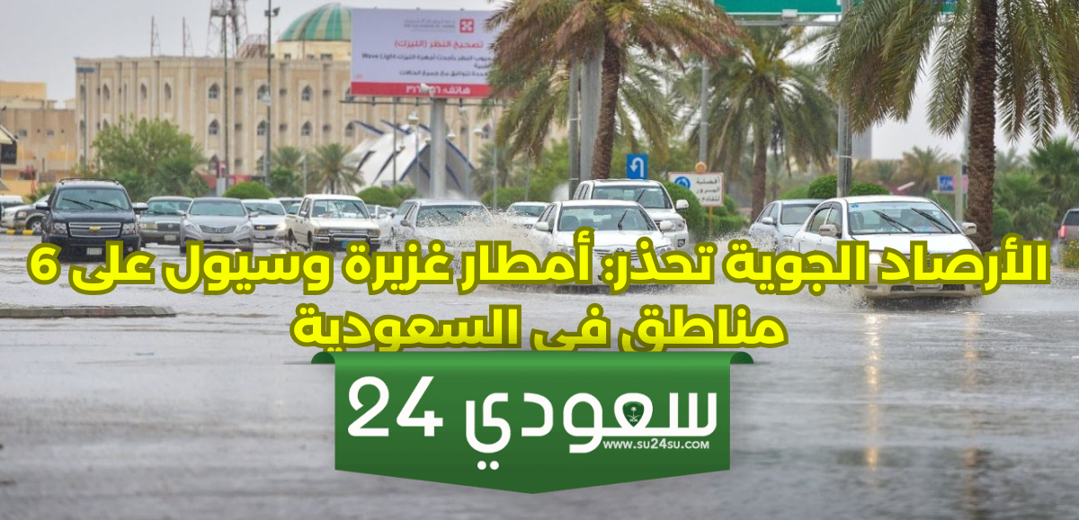 الأرصاد تحذر السكان في السعودية: أمطار رعدية وبرد ورياح وضباب على 6 مناطق