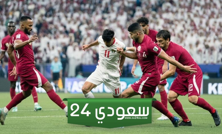 أولمبي قطر والأردن