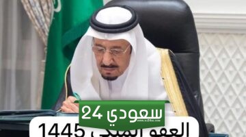 شروط العفو الملكي السعودي للسجناء 1445