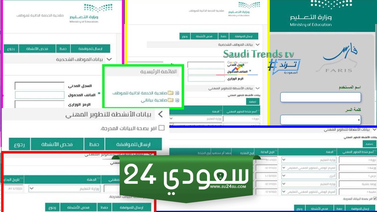 كيفية الدخول في التطوير المهني في فارس