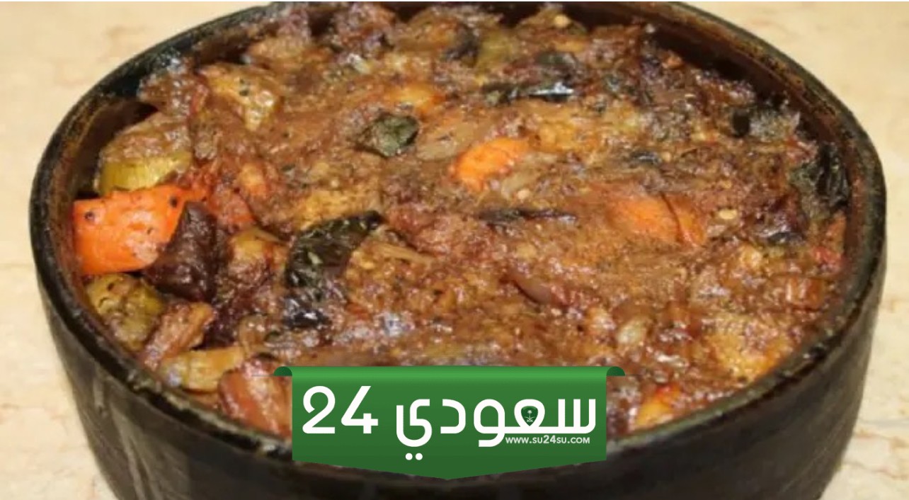 طريقة عمل طاجن التورلي باللحم