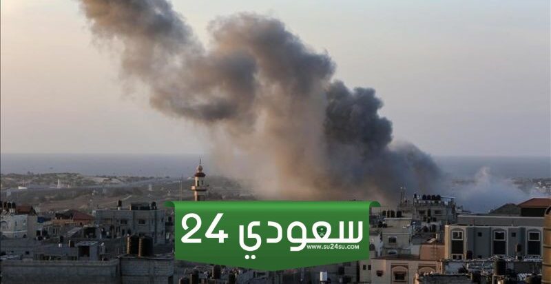 الاحتلال يشن غارات عنيفة على بلدة الشوكة وحي السلام شرقي مدينة رفح