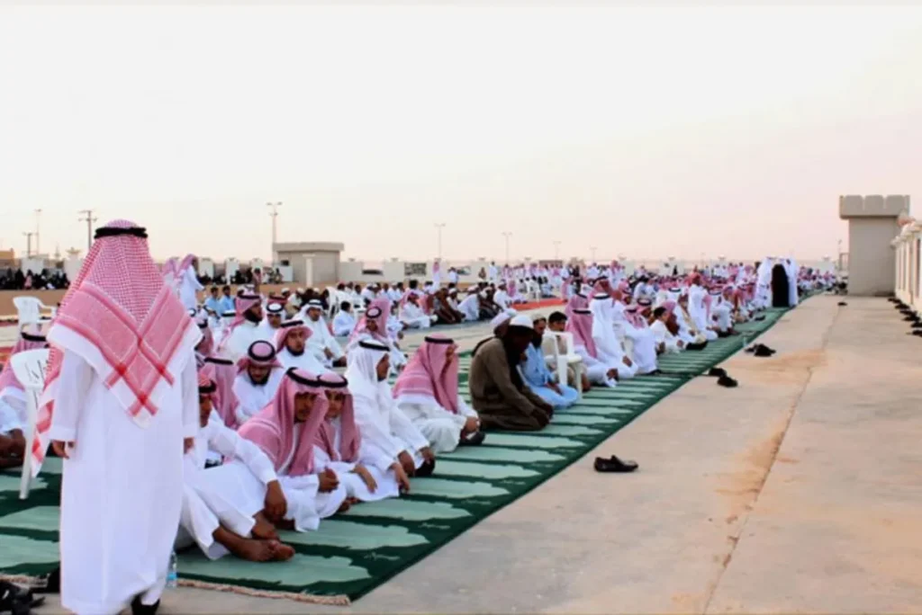 توقيت صلاة عيد الأضحى بمدينة تبوك