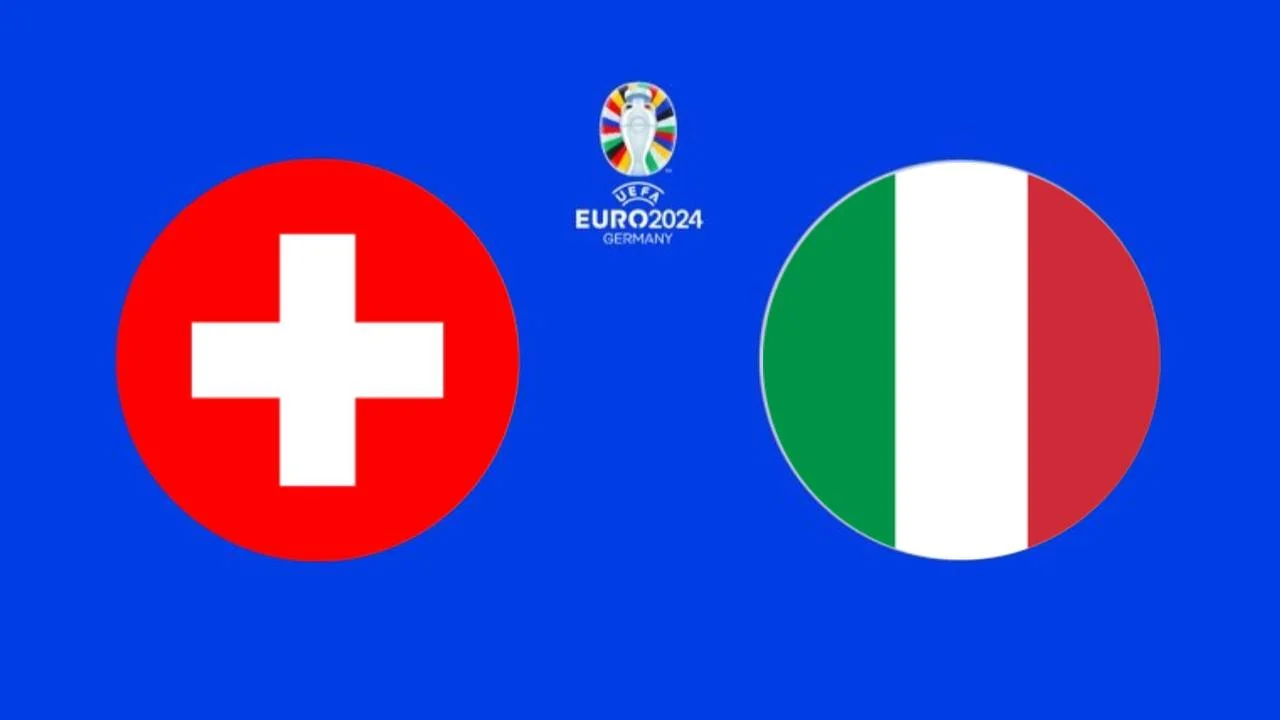 رسميًا أولى مواجهات دور الـ 16 يورو 2024 .. مباراة ايطاليا وسويسرا والقنوات الناقلة لها 