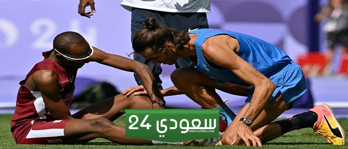 هرع نحوه للاطمئنان عليه.. تصرف لاعب إيطالي بعد إصابة القطري معتز برشم يخطف الأنظار