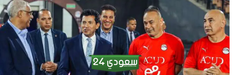 وزير الشباب والرياضة يؤازر المنتخب الوطني